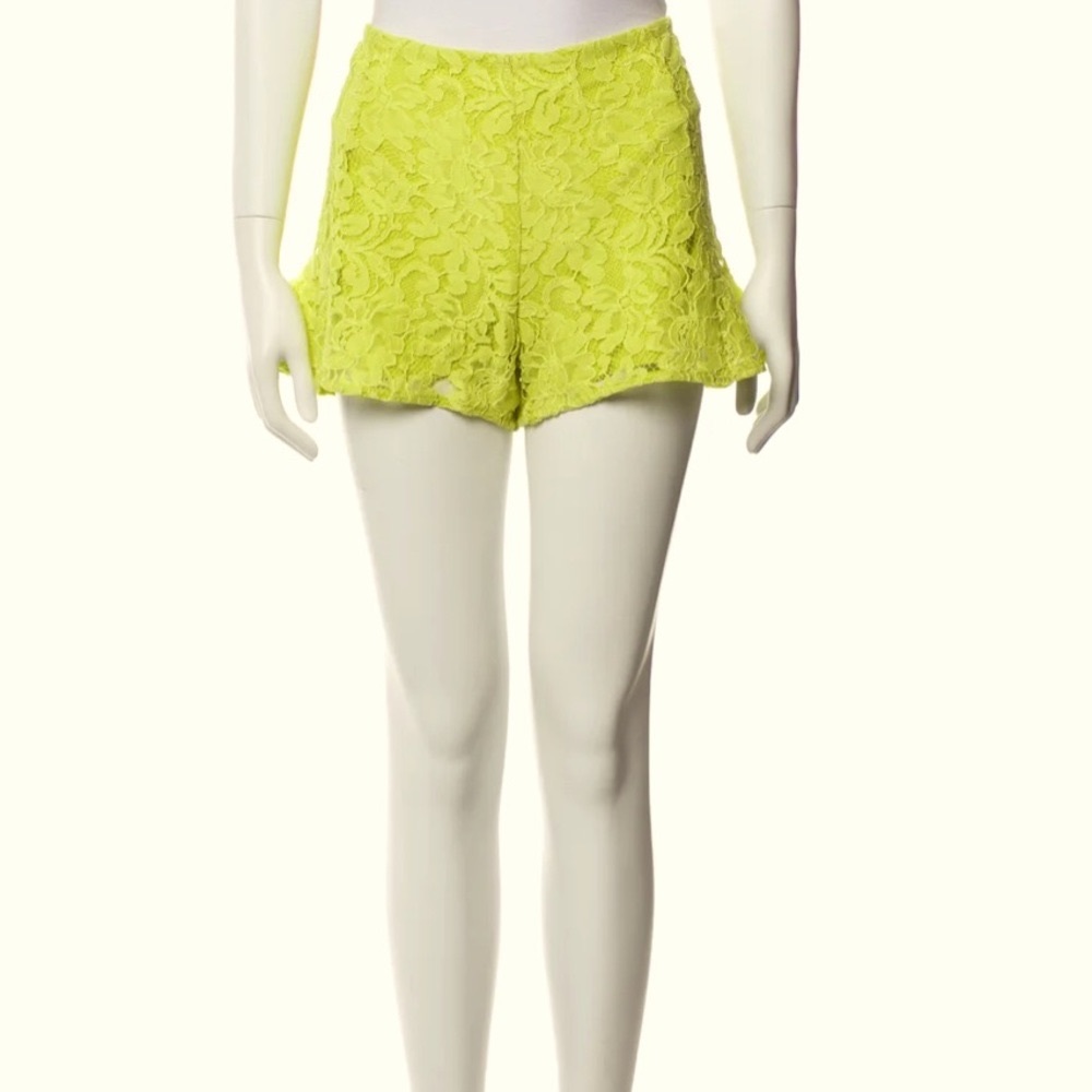 NWT Lovers + Friends Alexis Neon Lace Shorts - Picture 1 of 8